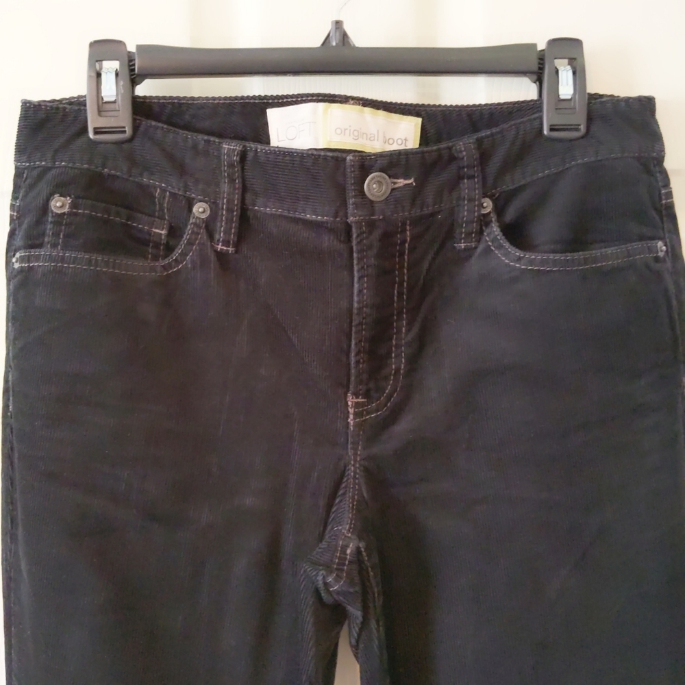 LOFT Corduroy Original Boot cut Jeans Pants size 6 - Picture 5 of 11
